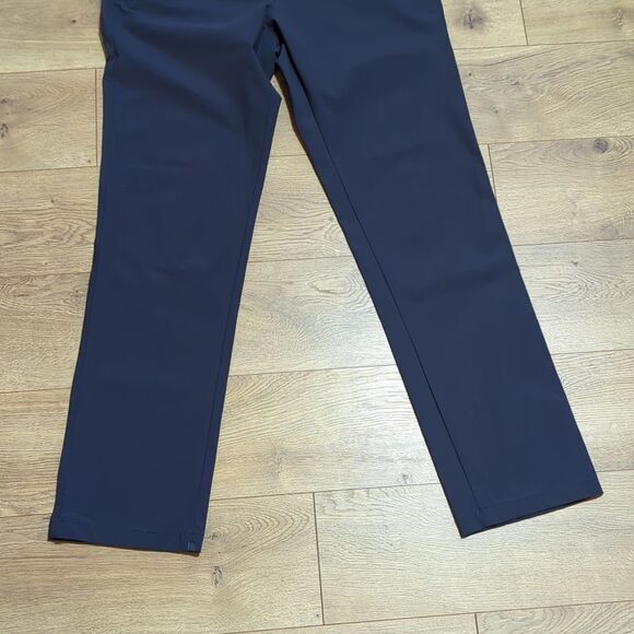Chervo 4 way stretch golf pant in navy blue low rise sz 8 US - Picture 6 of 14